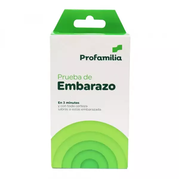 PRUEBA DE EMBARAZO PROFAMILIA