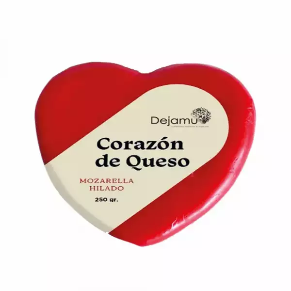 QUESO DEJAMU MOZARELLA HILADO CORAZON X250g