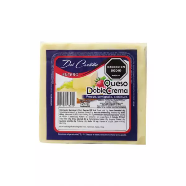 QUESO DEL CASTILLO BOBLE CREMA ENTERO X220g