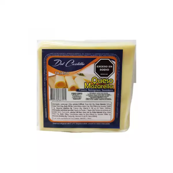QUESO DEL CASTILLO M ONZASARELLA TAJADO X250g