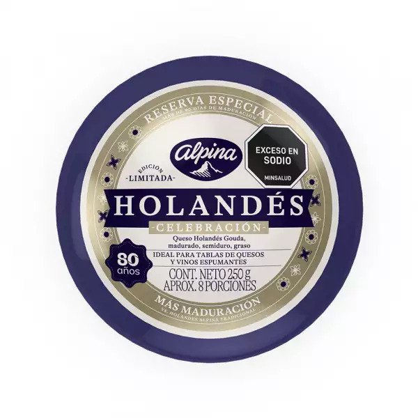 QUESO NAVIDAD ALPINA HOLANDES X250g