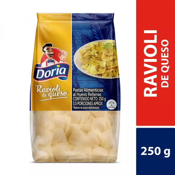 RAVIOLI DORIA QUESO X250g