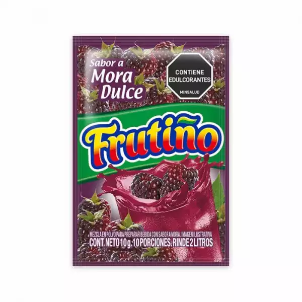 REFRESCO FRUTIÑO MORA 2L X10g