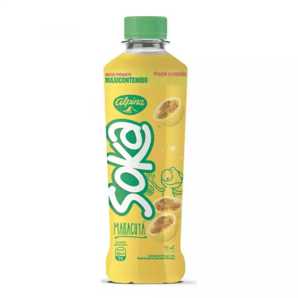 REFRESCO SOKA BOTELLA MARACUYA X410ml