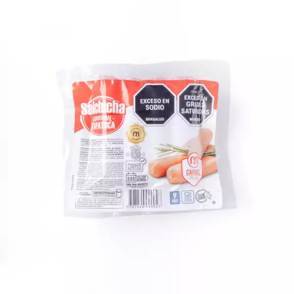 SALCHICHA ZAPATOCA TRADICIONAL X225g