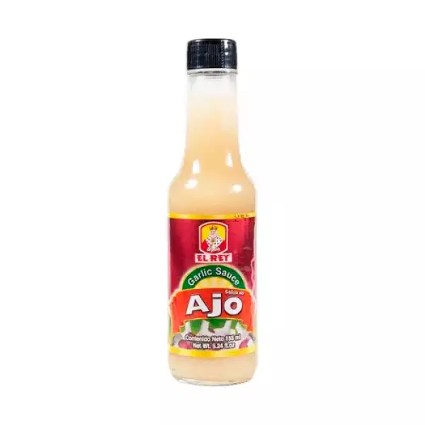 SALSA EL REY AJO X160ml