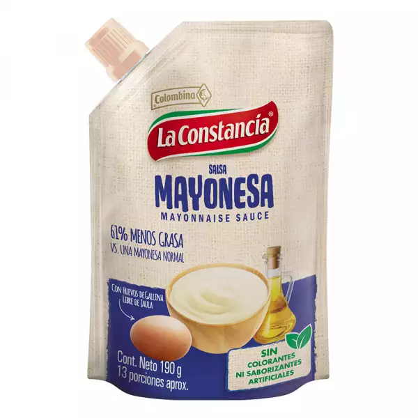 SALSA MAYONESA LA CONSTANCIA X190g