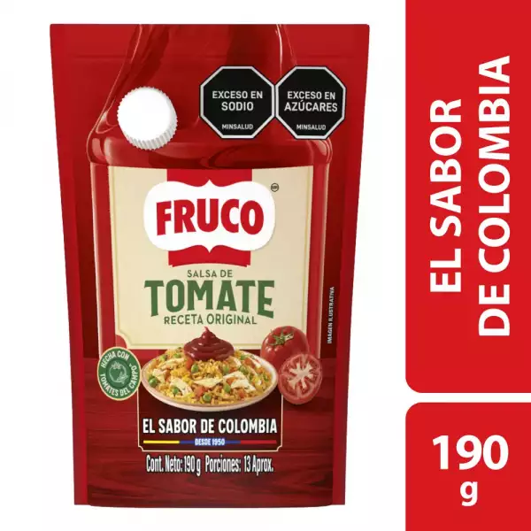 SALSA TOMATE FRUCO DOY PACK X190g