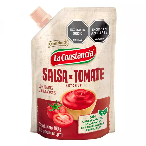 SALSA TOMATE LA CONSTANCIA DOY PACK X190g