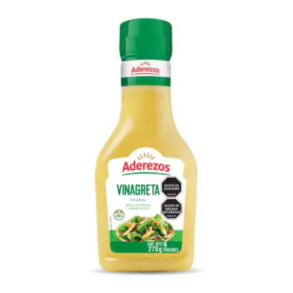 SALSA VINAGRETA ADEREZO X270g