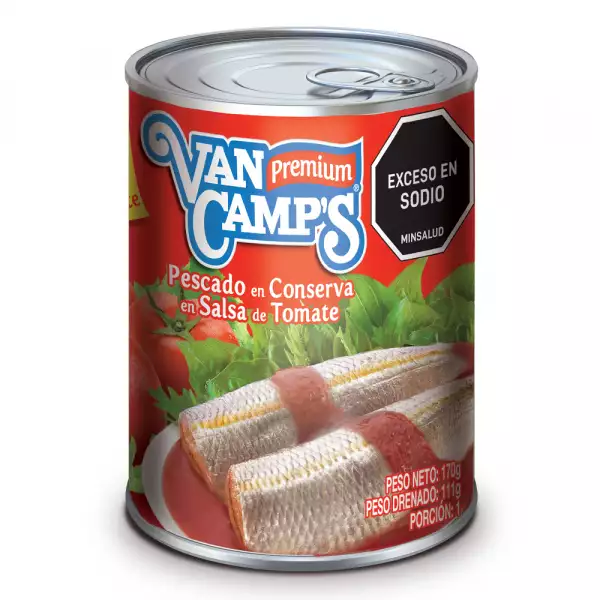 SARDINA VANCAMPS TOMATE X170g