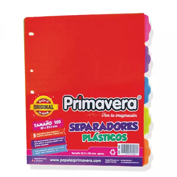 SEPARADORES PRIMAVERA PLAST MUJER