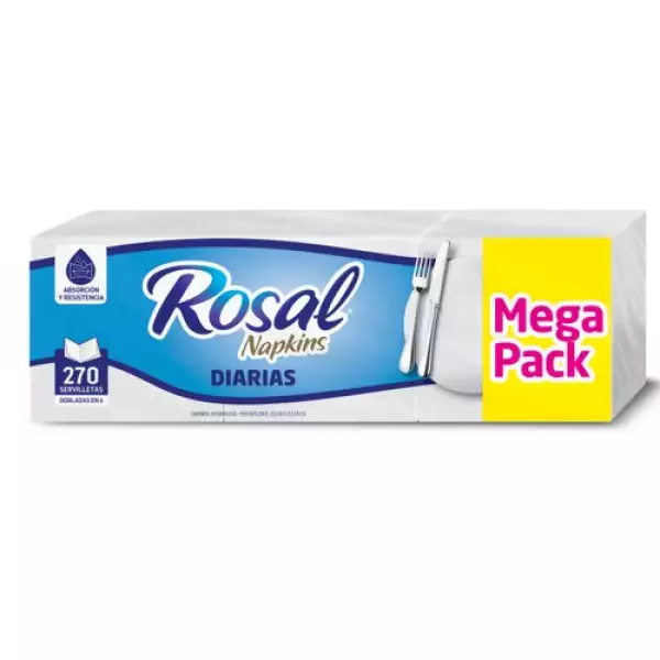 SERVILLETA ROSAL DIARIAS X270u
