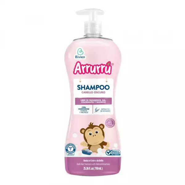SHAMPOO ARRURRU CABELLO OSCURO X750ml