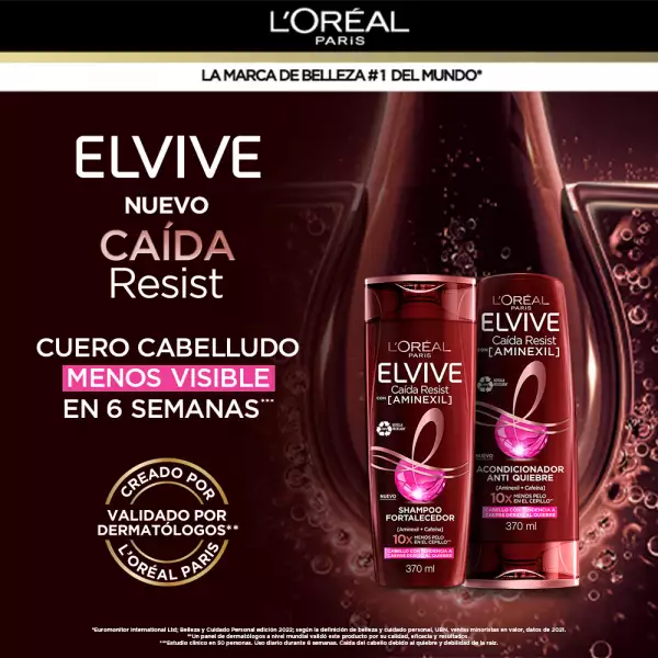 SHAMPOO ELVIVE ANTI-FALL X370ml