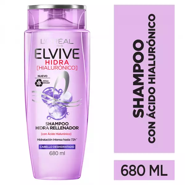 SHAMPOO ELVIVE HIALURONICO X680ml