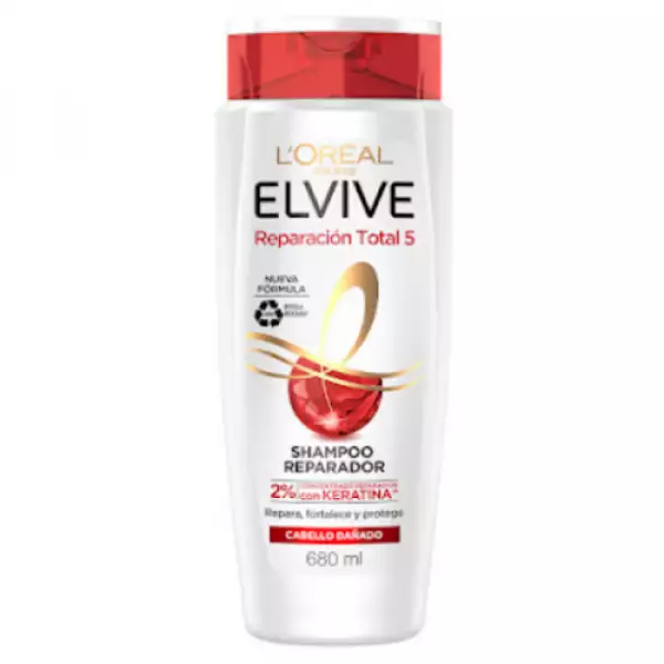 SHAMPOO ELVIVE REPARACION TOTAL X680ml