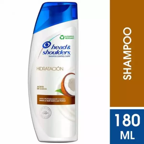 SHAMPOO HEAD SHOULDERS  ACEITE COCO X180ml
