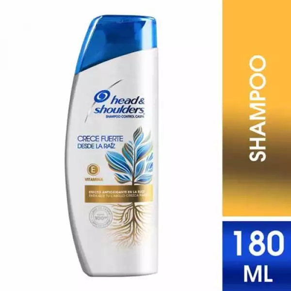SHAMPOO HEAD SHOULDERS CRECE FUERTE X180ml