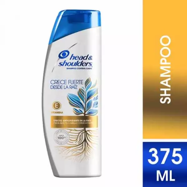 SHAMPOO HEAD SHOULDERS CRECE FUERTE X375ml