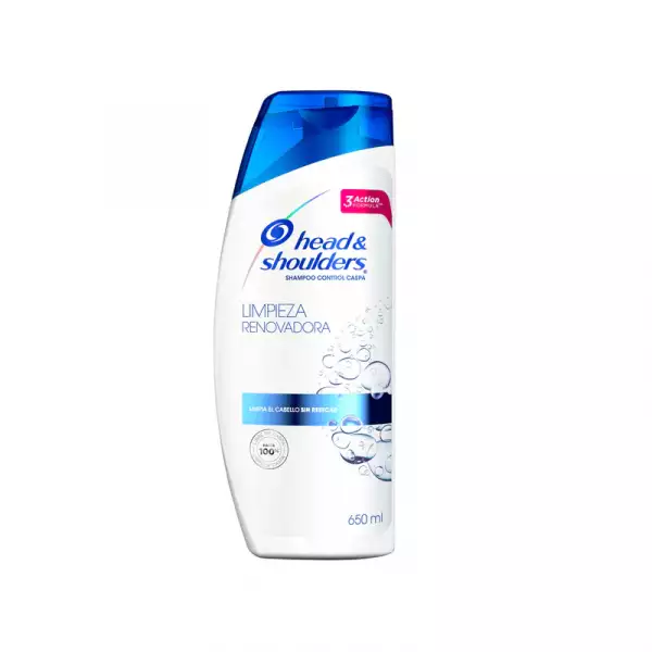 SHAMPOO HEAD SHOULDERS LIMPIEZA RENOVADORA X650ml