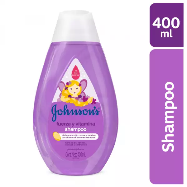 SHAMPOO JOHNSON BABY FUERZA Y VITAMINA X400ml Mercado Zapatoca