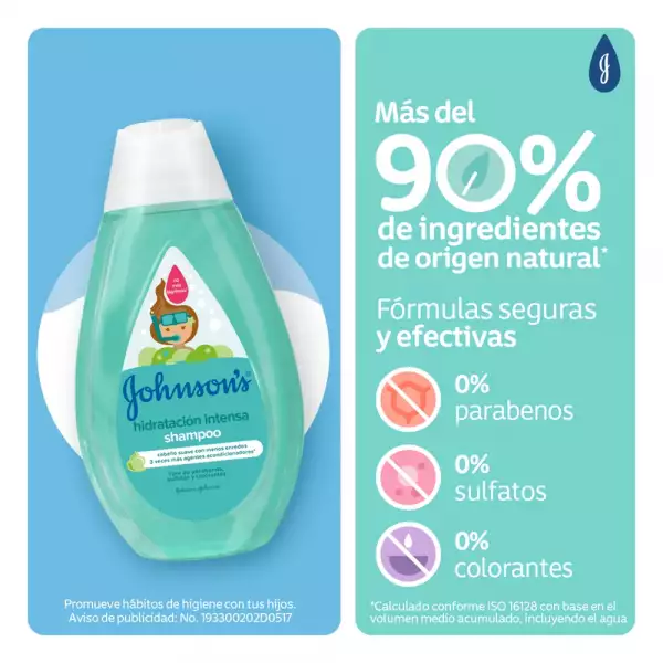 SHAMPOO JOHNSON HIDRATACION INTENSA X400ml