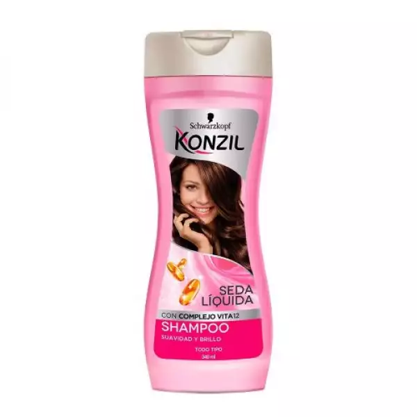 SHAMPOO KONZIL SEDA LIQUIDA VIT12 X340ml