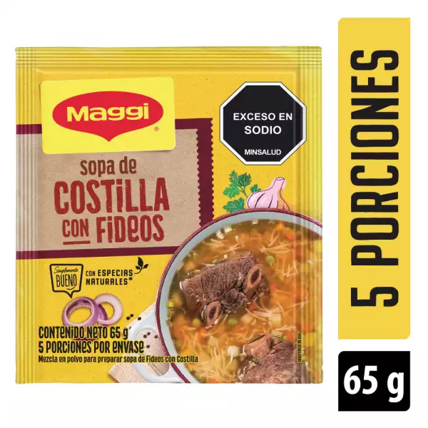 SOPA MAGGI CLARA COSTILLA X65g