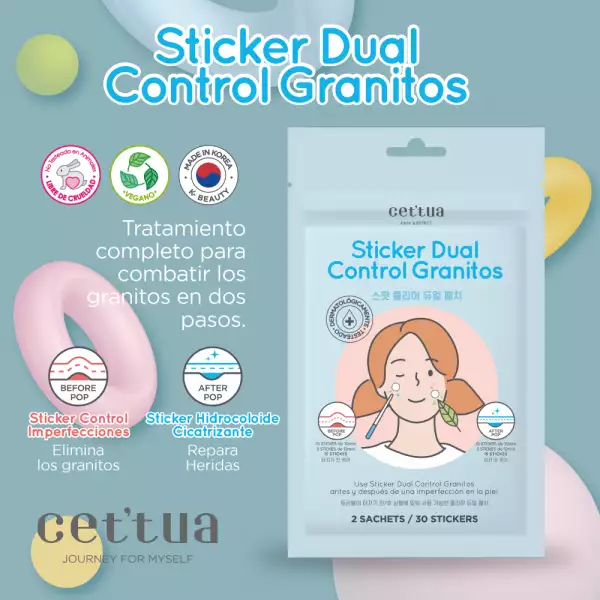 STICKER FACIAL DUAL CONTROL GRANITOS CENTTUA X2s