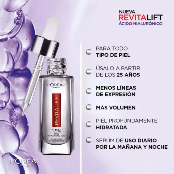 SUERO REVITALIFT FACIAL HIALURONICO X30ml