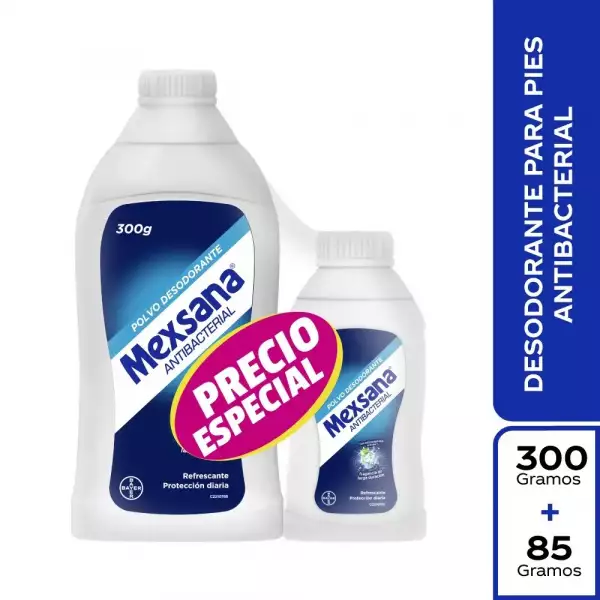 TALCO POLVO MEXSANA ORIGINAL X300g + 85g PRECIO ESPECIAL