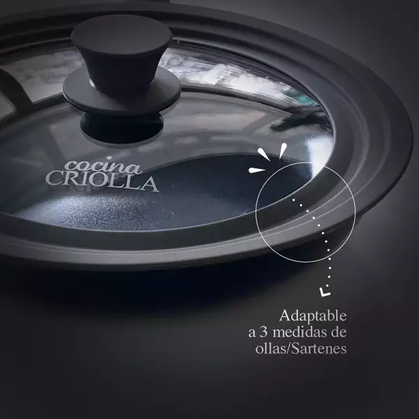 TAPA ELITE SILICONA UNIVERSAL 18,20,22cm