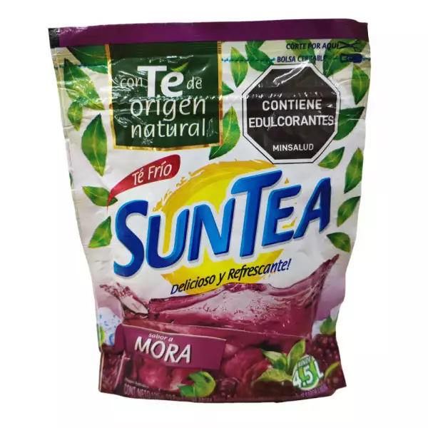 TE POLVO SUNTEA MORA 4.5L X120g