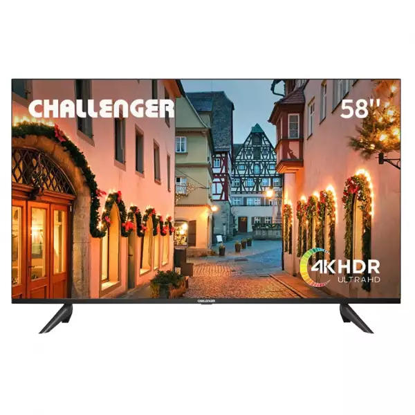 TELEVISOR CHALLENGER 58 UHD 4K  SMART GOOGLE TV