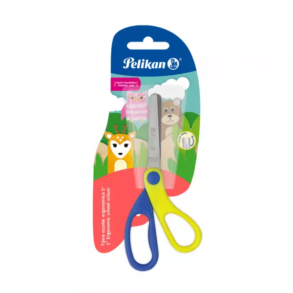 TIJERAS PELIKAN ESCOLAR 5PG