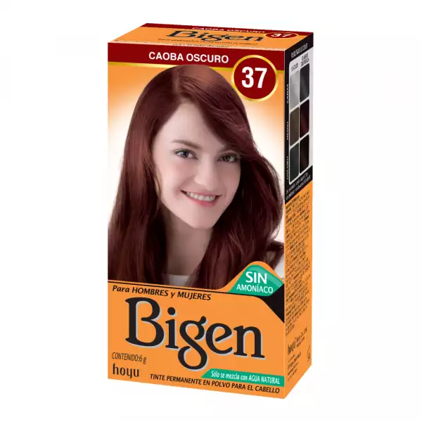 TINTE BIGEN 37 CAOBA OSCURO