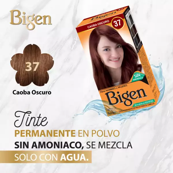 TINTE BIGEN 37 CAOBA OSCURO