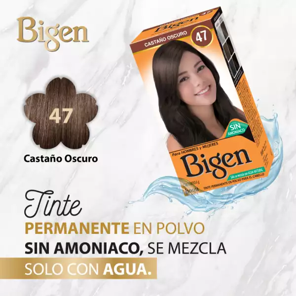 TINTE BIGEN 47 CASTAÑO OSCURO