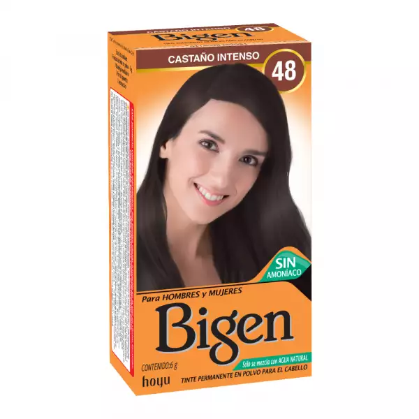 TINTE BIGEN 48 CASTAÑO INTENSO