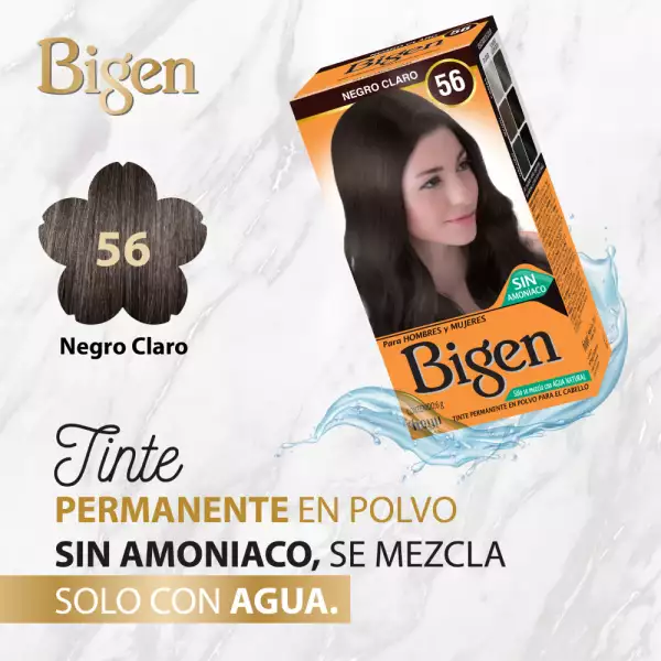 TINTE BIGEN 56 NEGRO CLARO