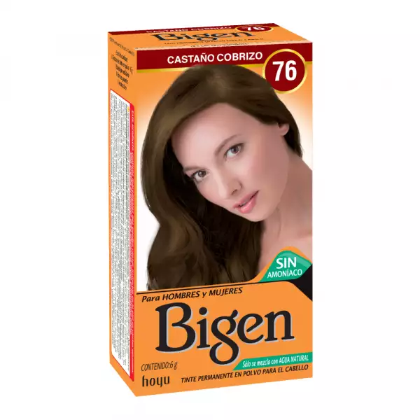 TINTE BIGEN 76 CASTAÑO COBRIZO
