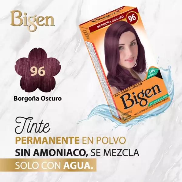 TINTE BIGEN 96 BORGOÑA OSCURO