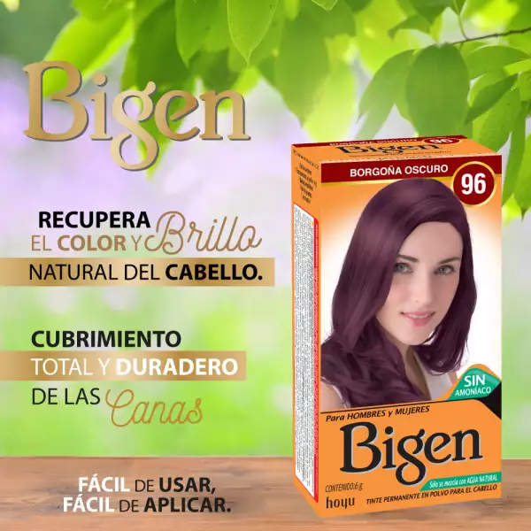 TINTE BIGEN 96 BORGOÑA OSCURO