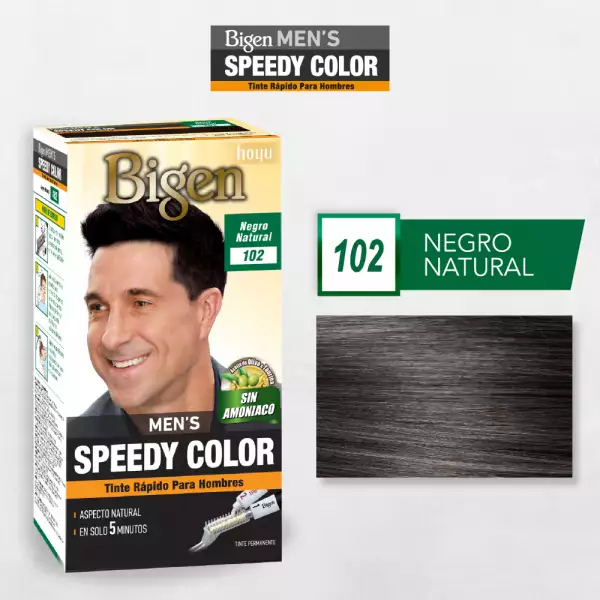 TINTE BIGEN HOMBRE 102 NEGRO NATURAL