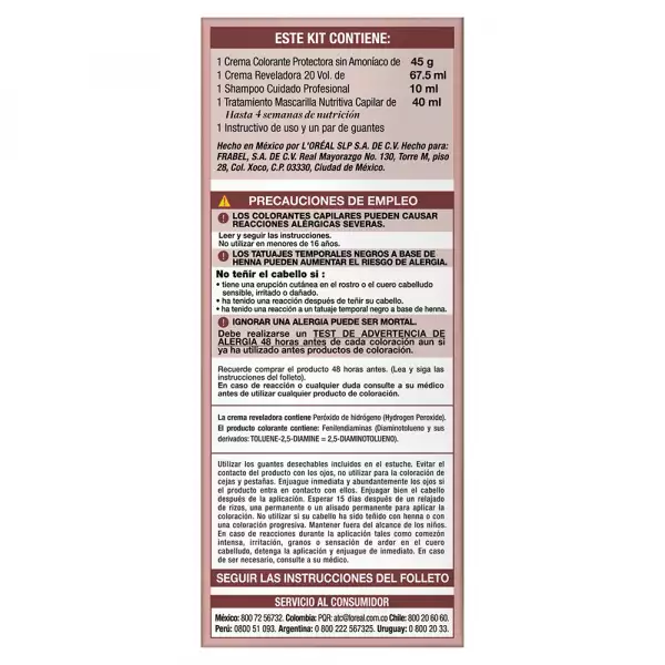 TINTE EXCELLENCE SIN AMONIACO No.7U RUBIO CLARO UNIVERSAL