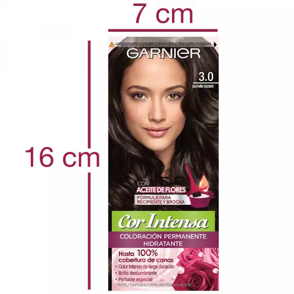 TINTE NUTRISSE COR INTENSA No.3.0 CASTAÑO OSCURO