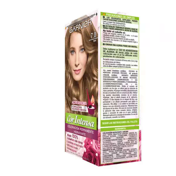 TINTE NUTRISSE COR INTENSA No.7.0 RUBIO