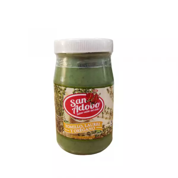 TOMILLO LAURELY OREGANO EN PASTA SAN ADOBO X245g