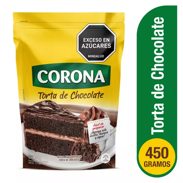 TORTA CORONA CHOCOLATE VETEADA X450g